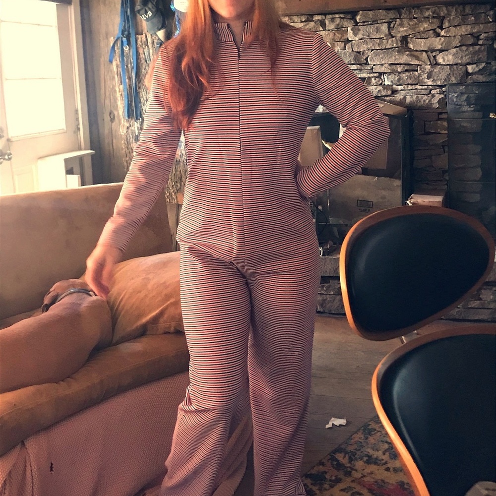 Vintage Unique Custom Polyester Jumpsuit - Picture 2 of 6